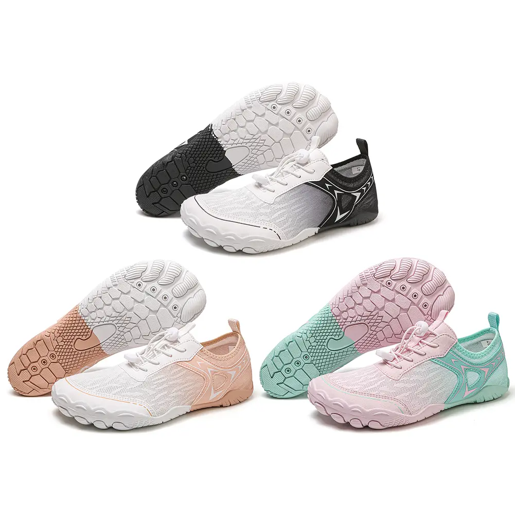 Unisex Water Shoes Lightweight Aqua Shoes Quick Drying Barefoot Beach Shoes Ergonomic Breathable Gym Sneakers for Men Women