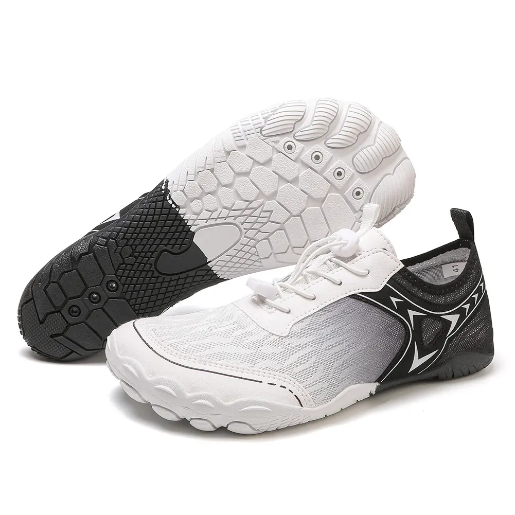 Unisex Water Shoes Lightweight Aqua Shoes Quick Drying Barefoot Beach Shoes Ergonomic Breathable Gym Sneakers for Men Women