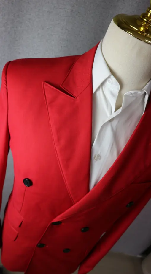 Yellow Men Suits 2 Pieces Set Fashion New Men's Casual Boutique Business Formal Wedding Groom Suit Coat Blazer Trousers 2024