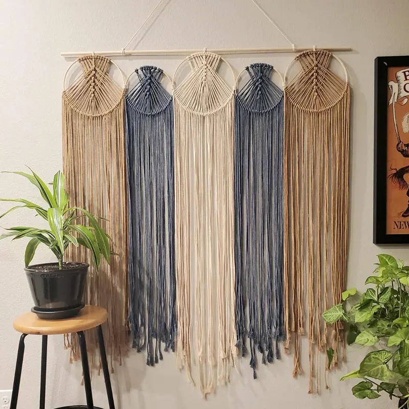 1Pc 10-26cm Bamboo Ring Hoop DIY Wreath Garland Wooden Ring With Hole Handmade Wedding Floral Wreath Craft Christmas Home Decor
