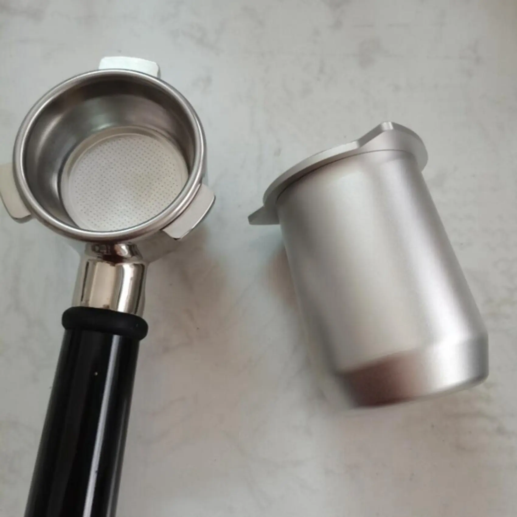 HGHO 2X For Breville 8 Series Stainless Steel Coffee Dosing Cup Powder Feeder, For 53Mm Breville 870 Espresso Machine Cup