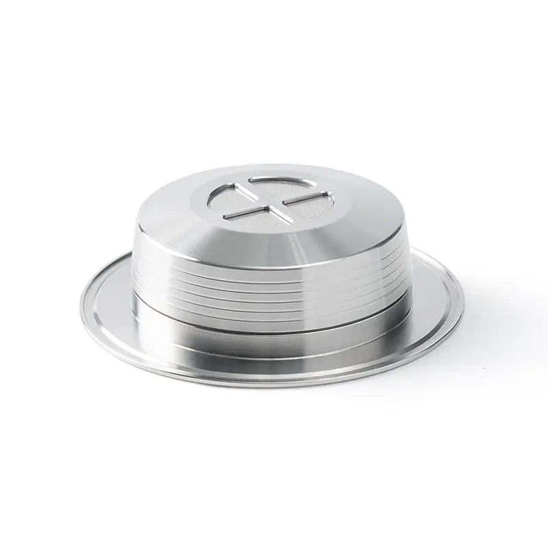 HGHO Reusable Coffee Capsules Stainless Steel Refillable Coffee Pods Coffee Spoon And Brush For Senseo HD7801 Coffee Maker Durab