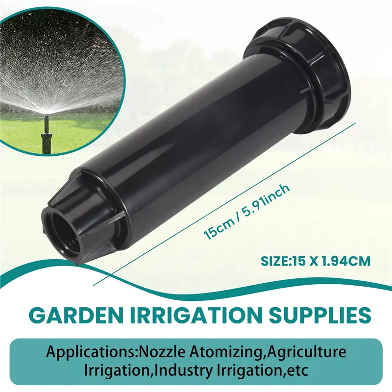 HGHO 10Pcs -Up Sprinkler Lawn Tool Spray-Head For Garden Supplies 360 Degree Irrigation Equipment Gear Sprinkler