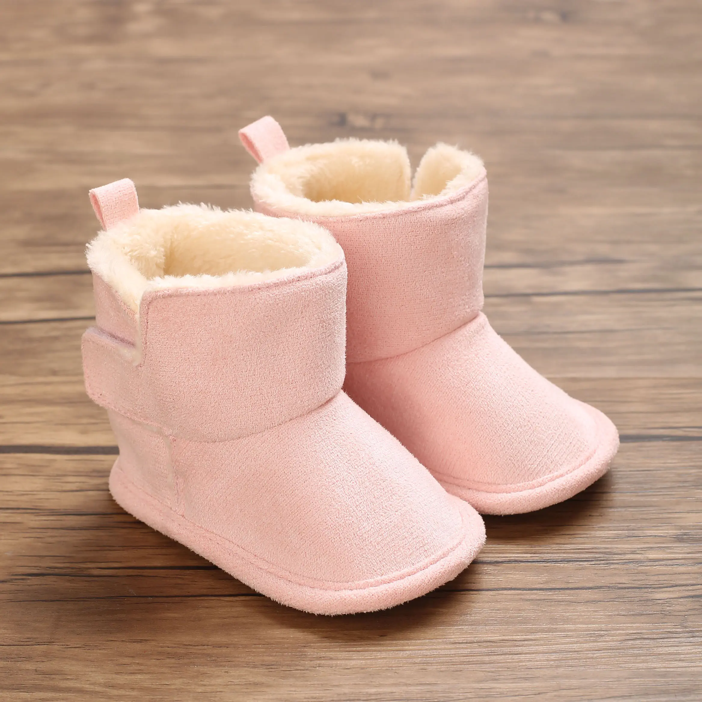 Winter Aaby Cotton Shoes 0-1 Year Old Soft Soled Baby Snow Boots For Men And Women Walking Shoes