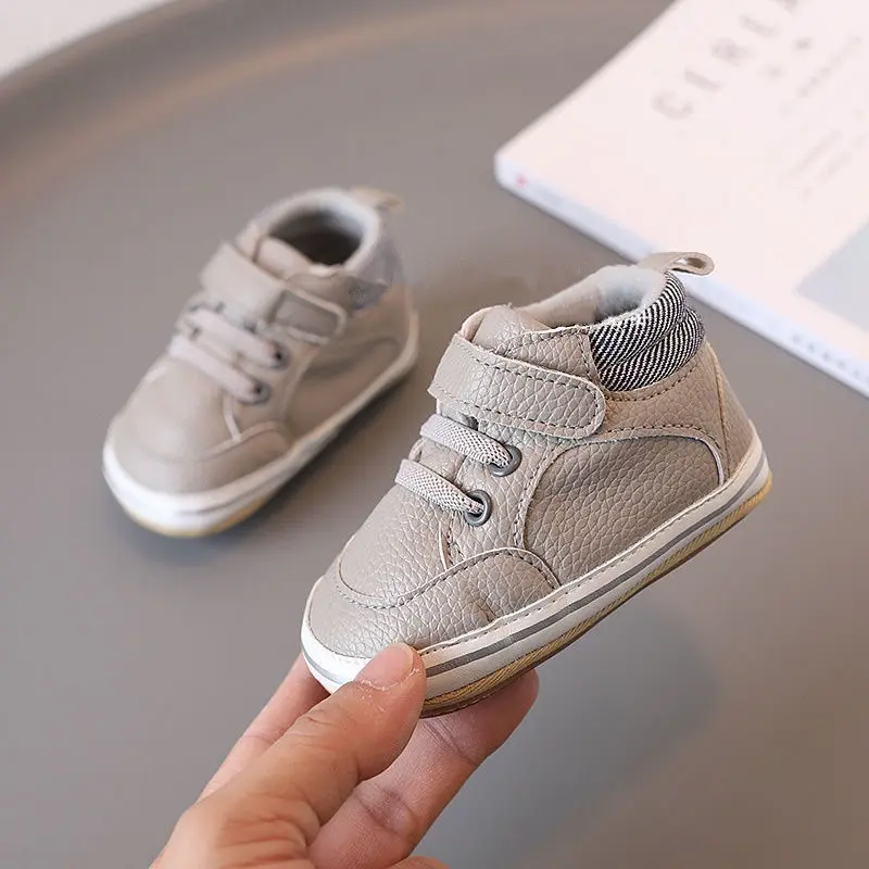Baby Classic Multi Color Casual Sports Shoes 0- Anti slip Rubber Sole, Preschool's First Step Walking Shoes