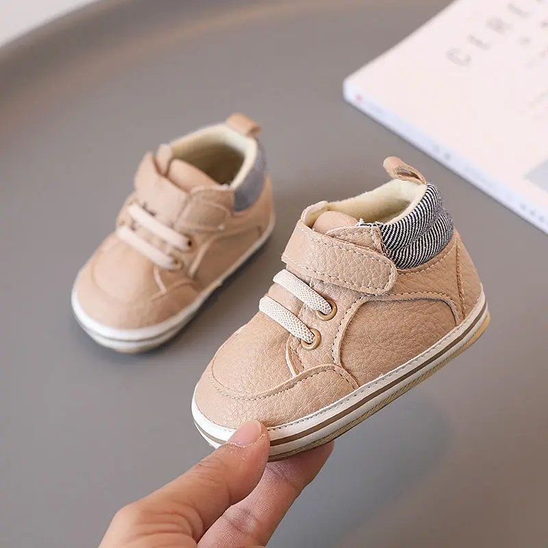 Baby Classic Multi Color Casual Sports Shoes 0- Anti slip Rubber Sole, Preschool's First Step Walking Shoes