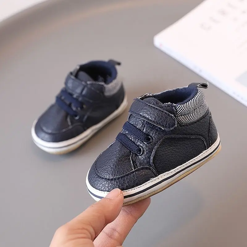 Baby Classic Multi Color Casual Sports Shoes 0- Anti slip Rubber Sole, Preschool's First Step Walking Shoes