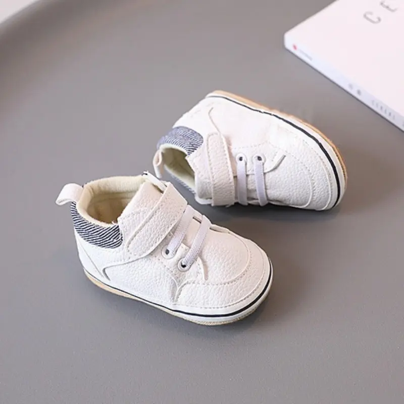 Baby Classic Multi Color Casual Sports Shoes 0- Anti slip Rubber Sole, Preschool's First Step Walking Shoes