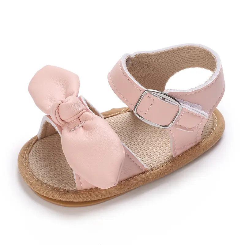 Summer New Fashion Sandals For 0-1 Year Old Baby Girls Cute Soft Soled Princess Baby Walking Shoes