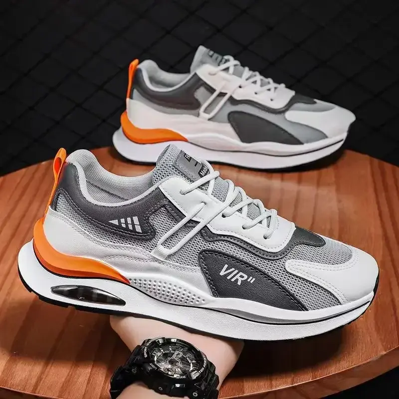 Men Chunky Sneakers Fashion Non-slip Luxury Brand Men's Sneakers  Designer Platform Casual Board Shoes Man's Vulcanize Shoes
