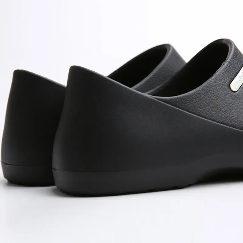 High Quality White Chef Shoes for Men Hotel Restaurant Kitchen Waterproof Work Shoes Catering Anti-Slip EVA Cook Waiter Shoess