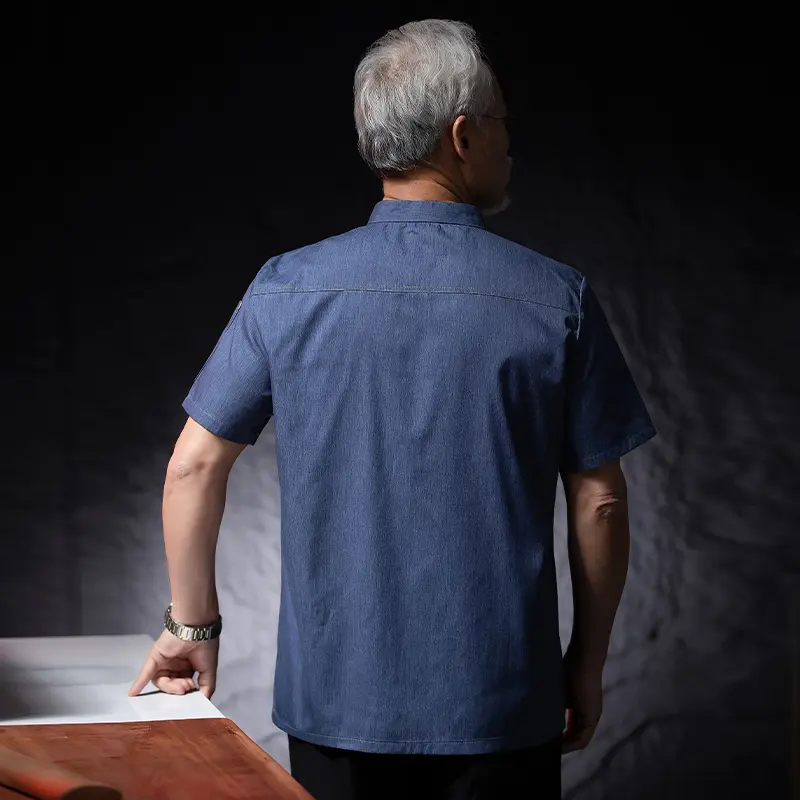 Chef's Uniforms Clothes for Cook Work Clothing Men Hotel Costume Bakery Uniform Cook Shirt for Male Chef Jacket Waiter Overalls