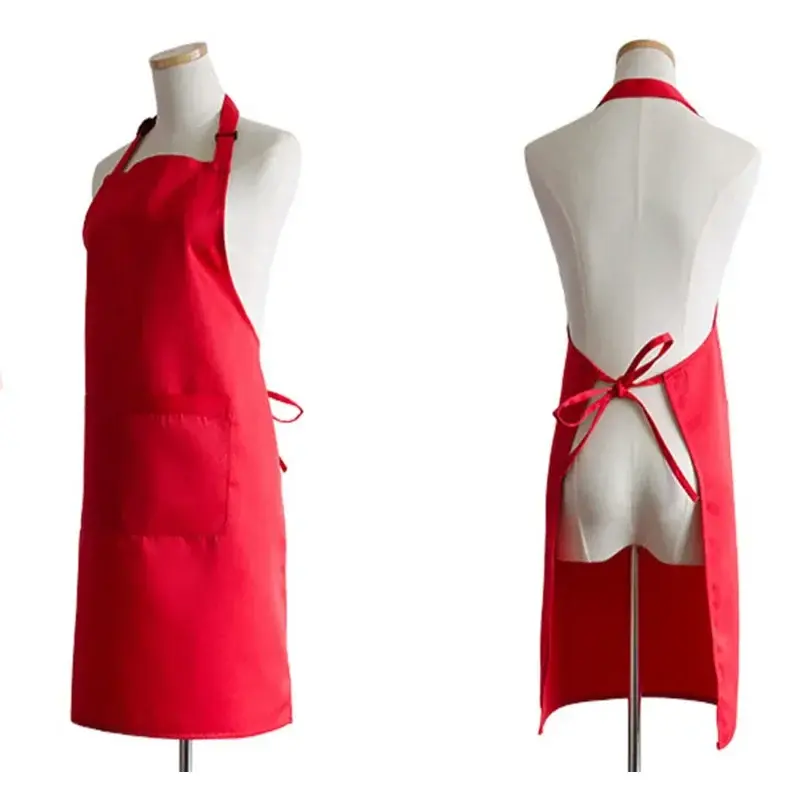 Household Apron Kitchen Cooking Suitable for Men and Women Apron Coffee Shop, Bakery, Barber Shop, Nail Studio Waiter