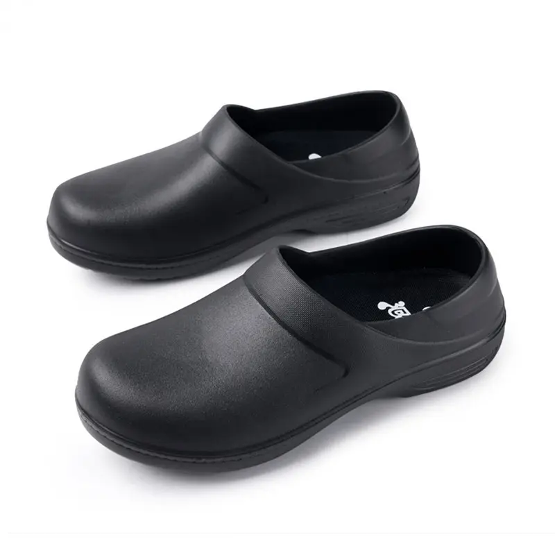 Men Slip On Resistant Oil-proof Kitchen Shoes Chef Multifunctional Restaurant Garden Waterproof Safety Work Medical Shoes