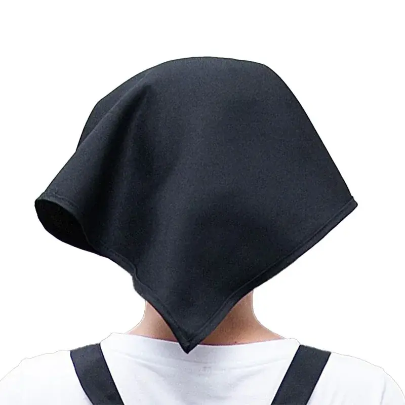 Milk Tea Shop Waiter Work Hats Restaurant Catering Kitchen Chef Hat Bakery Lace-up Cooking Cap Cafe Shop Triangle Headscarf Caps