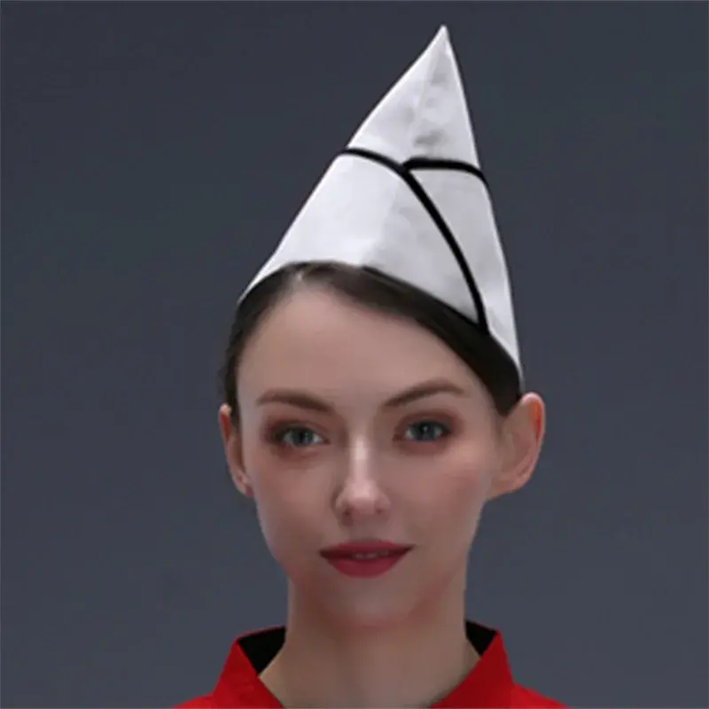 Sushi Restaurant Japanese Boat Cap Cuisine Chef Hat Hotel Kitchen Dust-Proof Cooking Cap Bakery Winehouse Waiter Work Hat