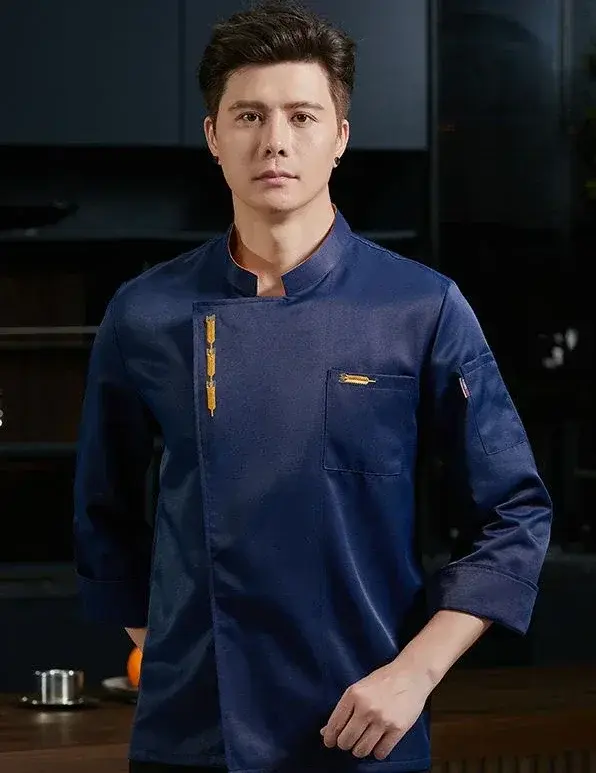 Chef Uniform Men Women Hotel Restaurant Cook Jacket Food Service Waiter Clothes