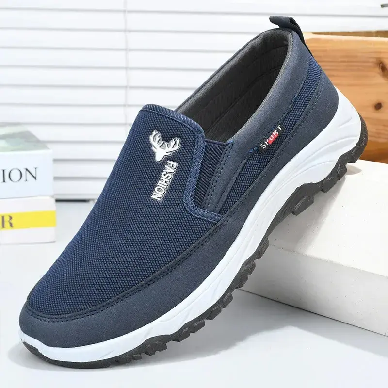 Men 2025 Boat Shoes Sports Shoes Breathable Orthopedic Travel Plimsolls Flat Slip On for Outdoor Activity Hiking Walking