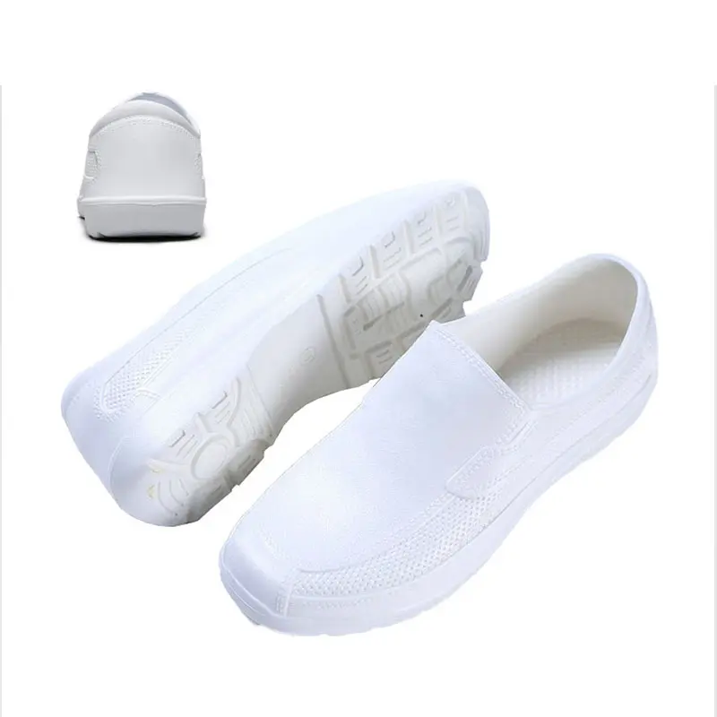 Men's Low-cut Short Tube Fashion Super Light EAV Waiter Shoes Chef Shoes Hotel Restaurant Kitchen Waterproof Work Shoes