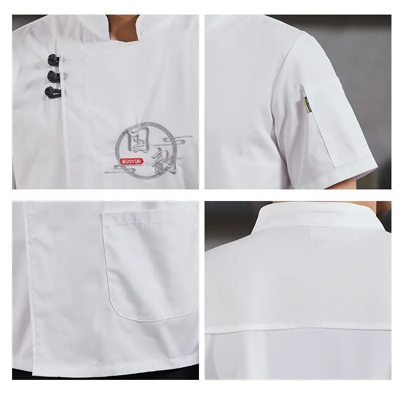 Chef Uniform Women Chef Coat Men Workshop Uniforms Cook Clothes Cook Clothing Food Service Hotel Restaurant Work Outfit