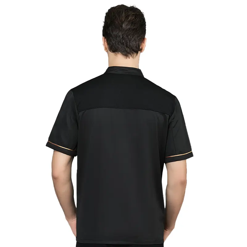 Chef Shirt Uniform Bakery Waiter Work Clothes Chef Clothes Restaurant Uniform Men's Kitchen Jacket Hotel Workwear