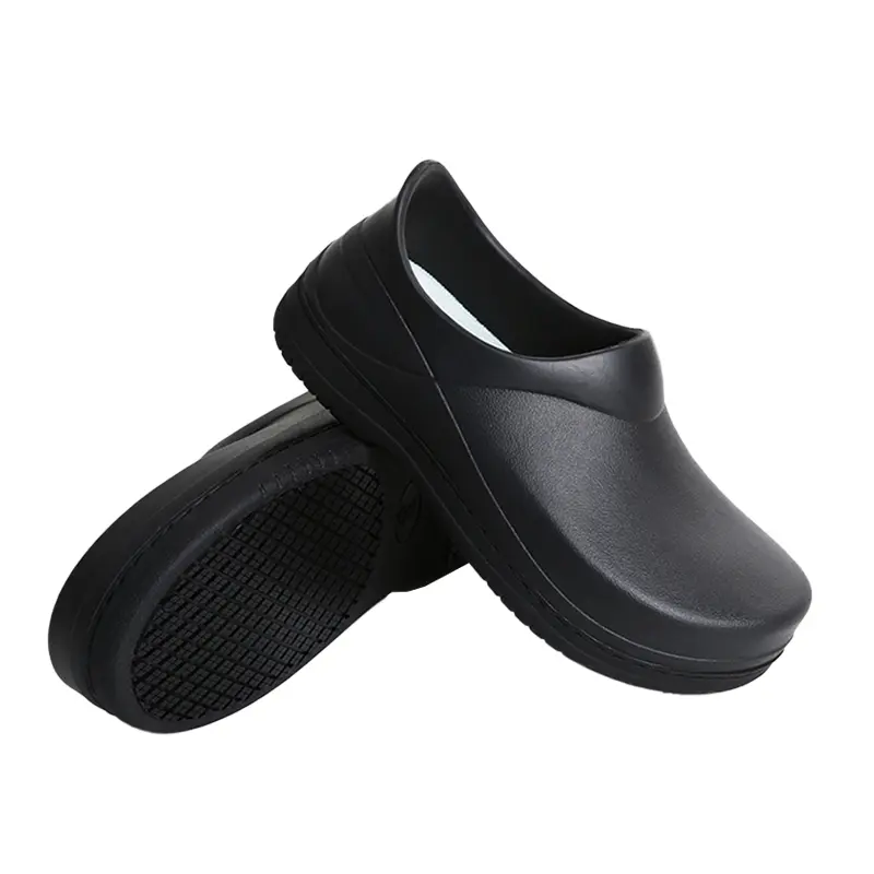 Hotel Kitchen Men Chef Shoes Super Anti-slip Kitchen Work Shoes Canteen Restaurant Waterproof Wear-Resistant Leisure Cook Shoes