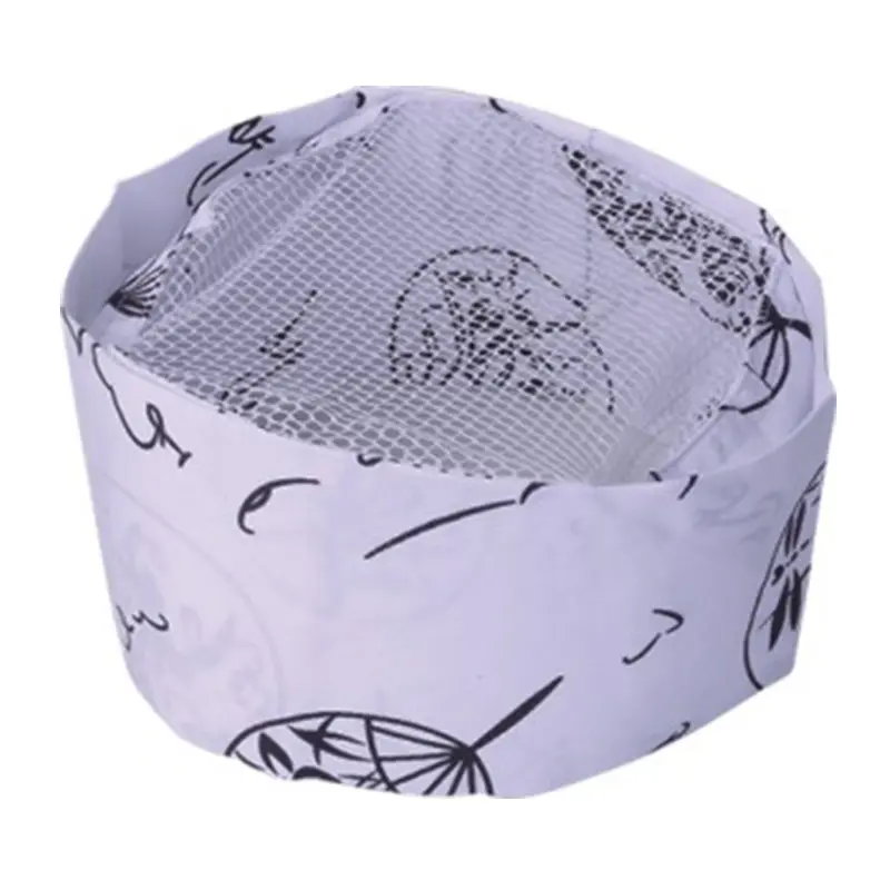 Sushi chef hat Japan/Korea cuisine hat restaurant kitchen cap baking gauze food men women work hat waiter breathable cook hat