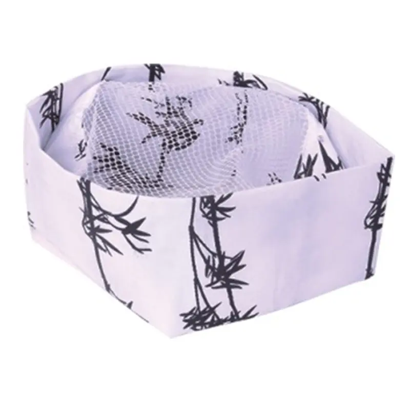 Sushi chef hat Japan/Korea cuisine hat restaurant kitchen cap baking gauze food men women work hat waiter breathable cook hat