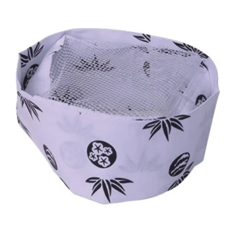 Sushi chef hat Japan/Korea cuisine hat restaurant kitchen cap baking gauze food men women work hat waiter breathable cook hat