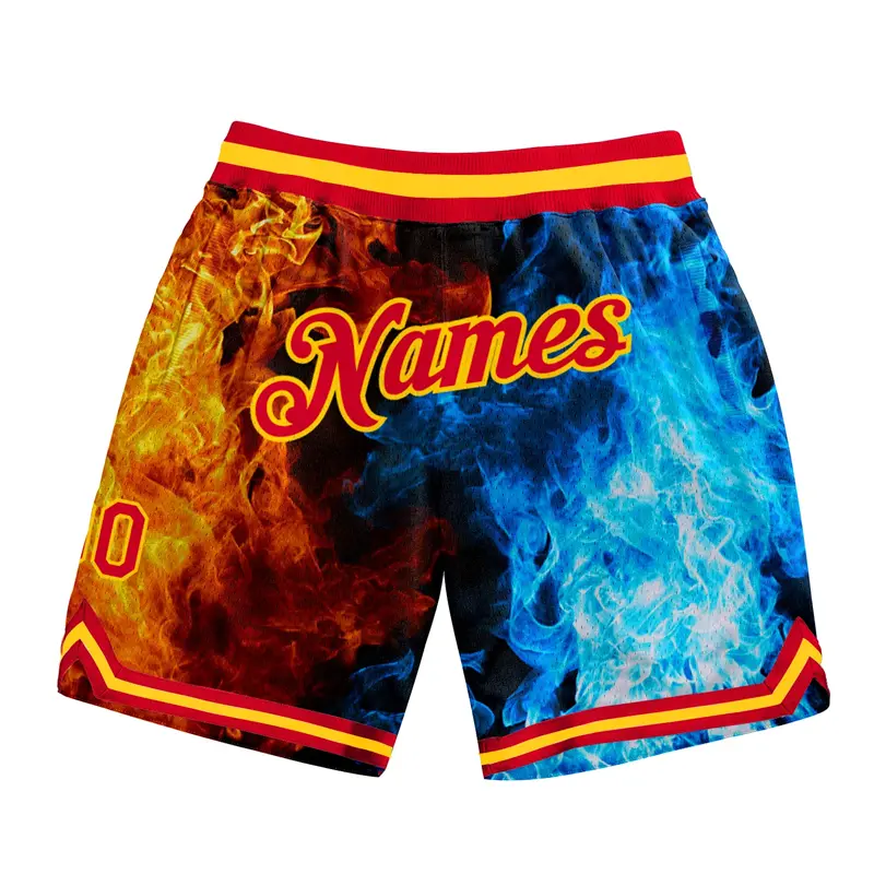 Simple Graphic 3D Printed Basketball Shorts Mens Custom Name Number Competition Short Pants Fashion Oversized Sports Swim Trunks