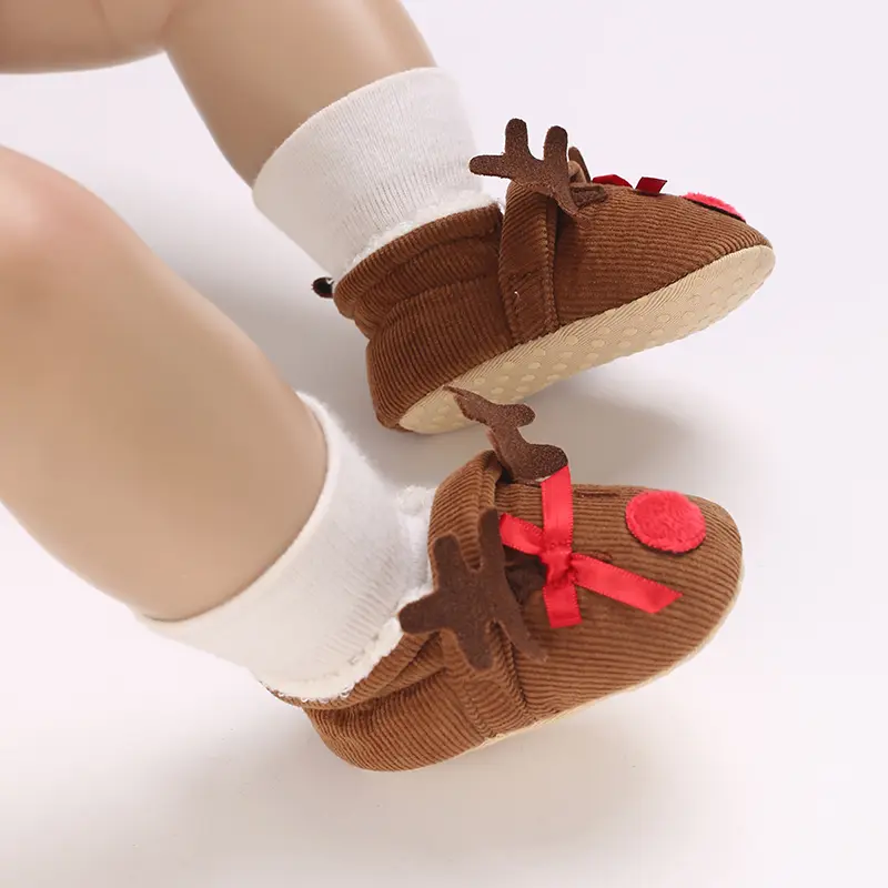 Comfortable and warm fleece lined boots - soft and non slip, suitable for indoor and outdoor walking, perfect choice for autumn