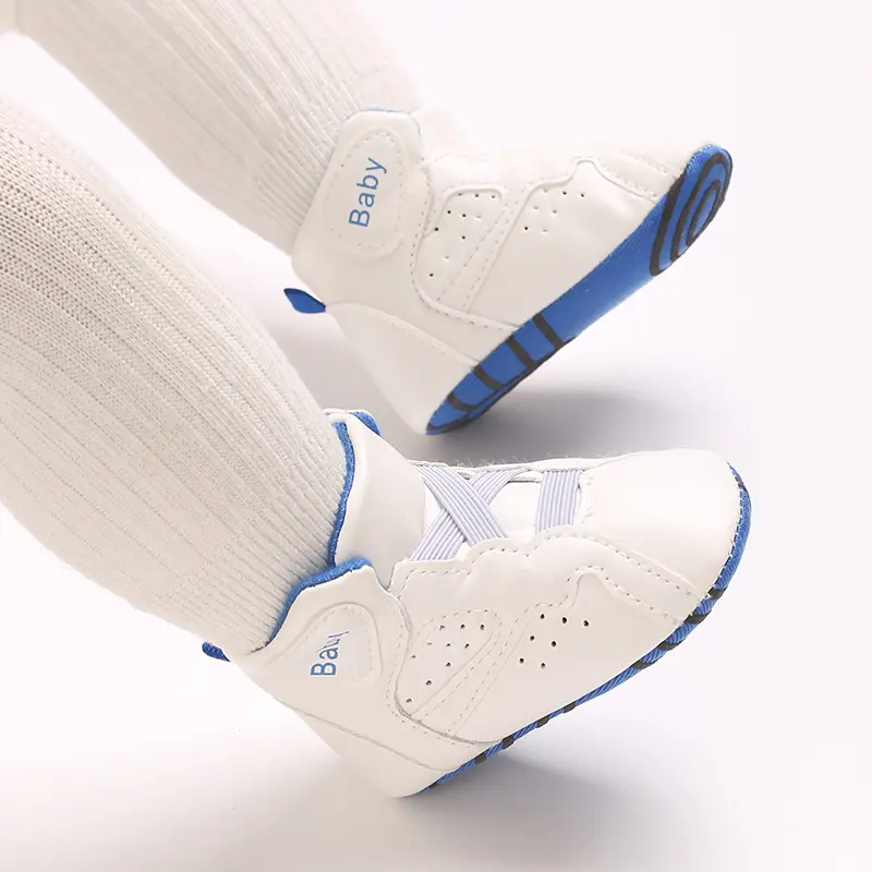 Baby Boys' Casual Comfortable Boots, Soft Warm Outdoor Walking Shoes for Spring/Fall - High Top, Slip-On, Solid Color