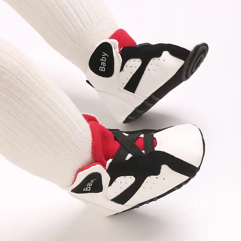 Baby Boys' Casual Comfortable Boots, Soft Warm Outdoor Walking Shoes for Spring/Fall - High Top, Slip-On, Solid Color