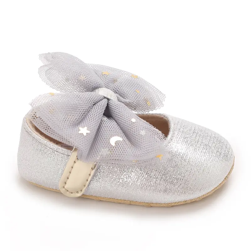 Girls Solid Color Ballet Shoes, Non-slip Soft-soled Dance Shoes, Sequins For All Seasons