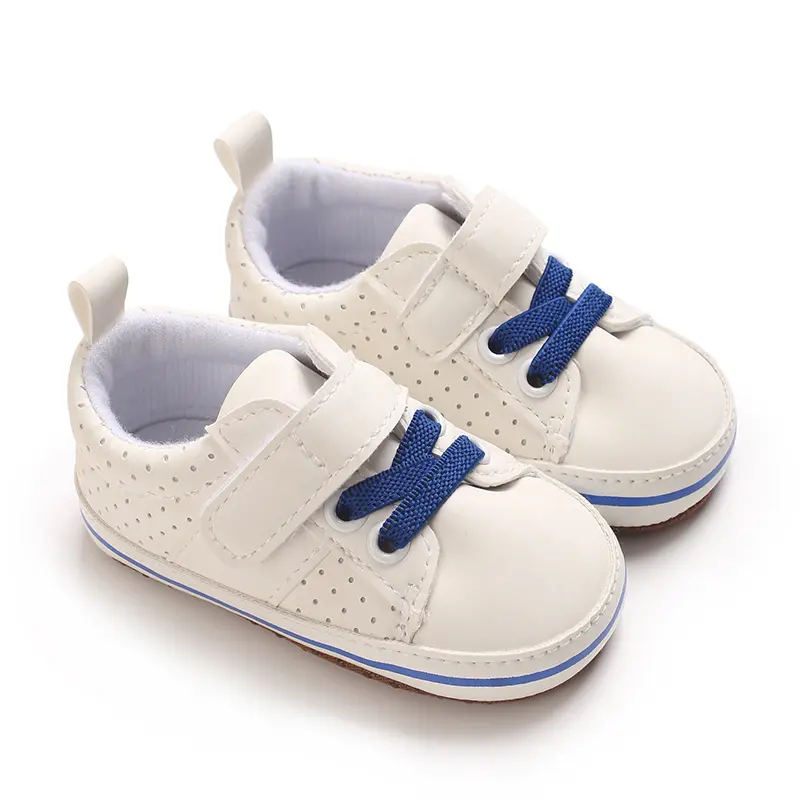 Baby Boys Girls Shoes High-Top Rubber Sole Sneakers Infant First Walking Toddler Crib Shoes Newborn Loafers Flats. 82 reviews 5