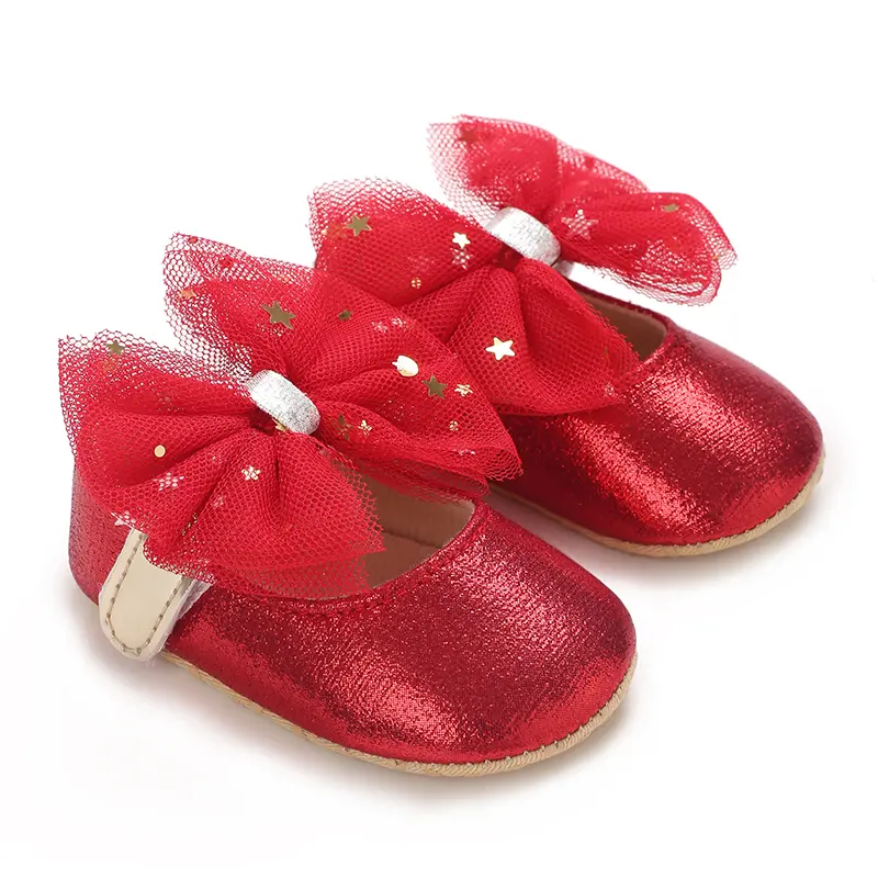 Girls Solid Color Ballet Shoes, Non-slip Soft-soled Dance Shoes, Sequins For All Seasons
