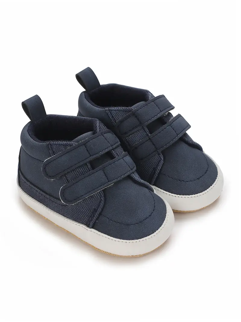 oddler High-Top Slip-On Shoes with Soft Lining, Adorable Bear & Bow Design - Breathable Fabric & Sole, All-Season Comfort for We