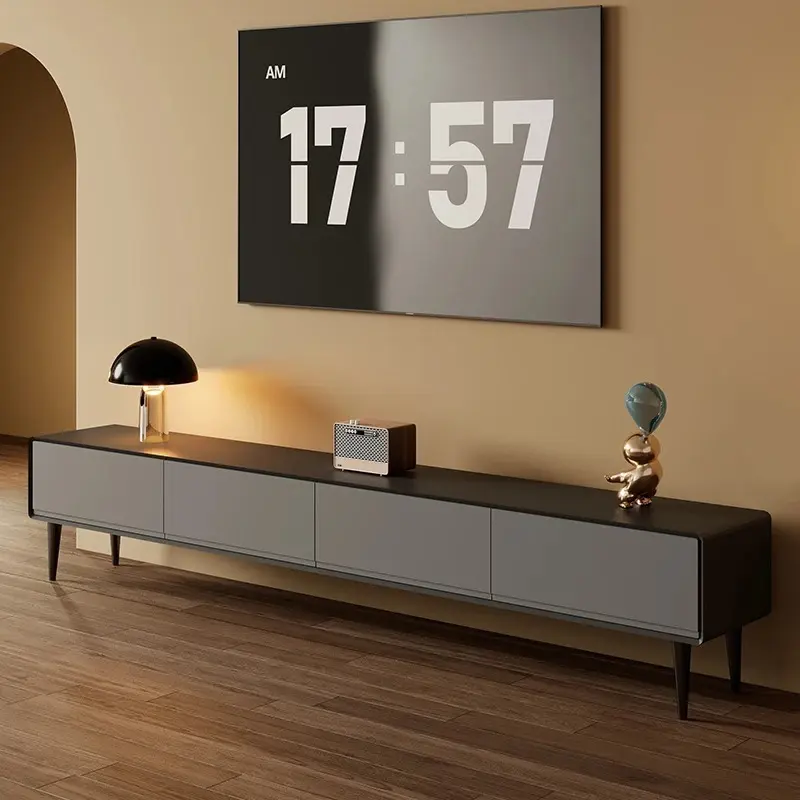 Solid Wood Nordic Tv Stand Universal Modern Drawers Minimalist Floor Tv Stand Living Room Mueble Para Televisor Furniture Home