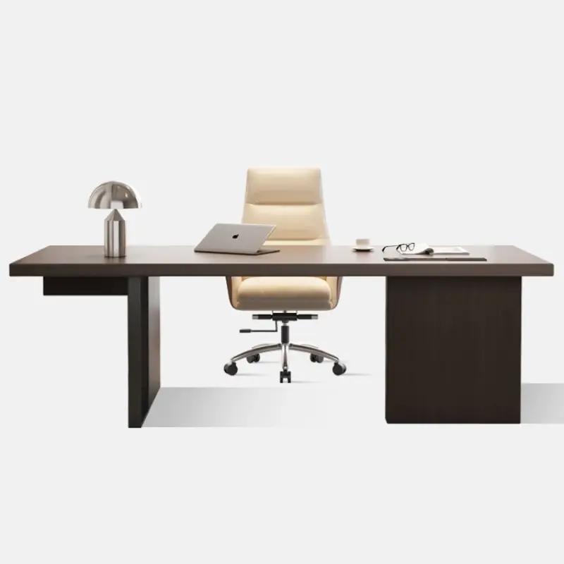 Wide Organizer Study Computer Desks Standing Home Office Executive Wooden Table Study Reading Mesas De Computador Furniture