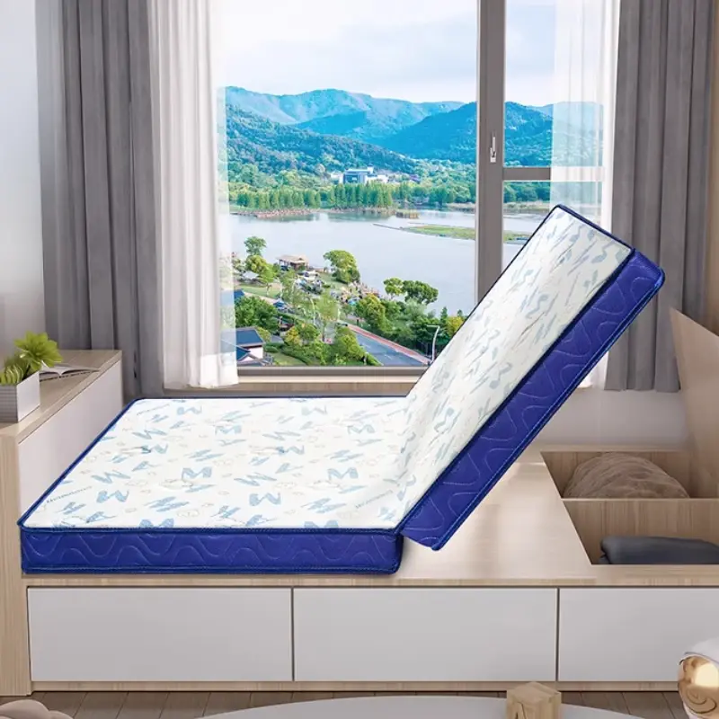 Latex Portable Folding Mattress Soft Lunch Break Designer Children Mattress Tatami Floor Colchones De Cama Furniture Home