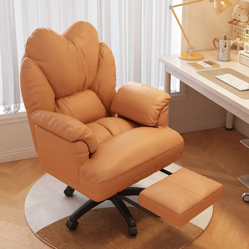 Pillow Arm Pad Office Chair Computer Tall Fancy Ergonomic Comfy Office Chair Rolling Modern Cute Chaise De Bureaux Furniture