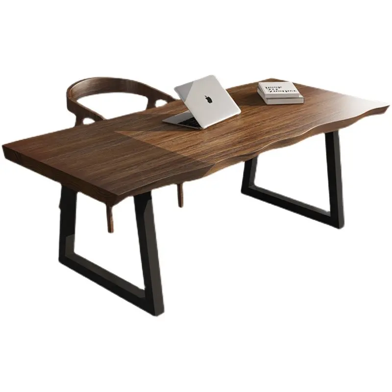 Designer Modern Home Office Desks Big Asthetic Wooden Large Writing Computer Desks Standing Study Scrivania Office Furniture