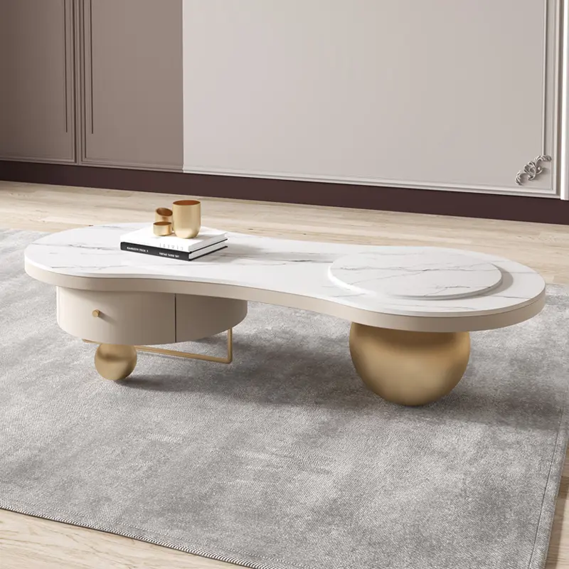 Hardcover Design Coffee Tables Luxury Modern Living Room Coffee Table Italian Floor Mesas De Centro Para Sala Home Furniture