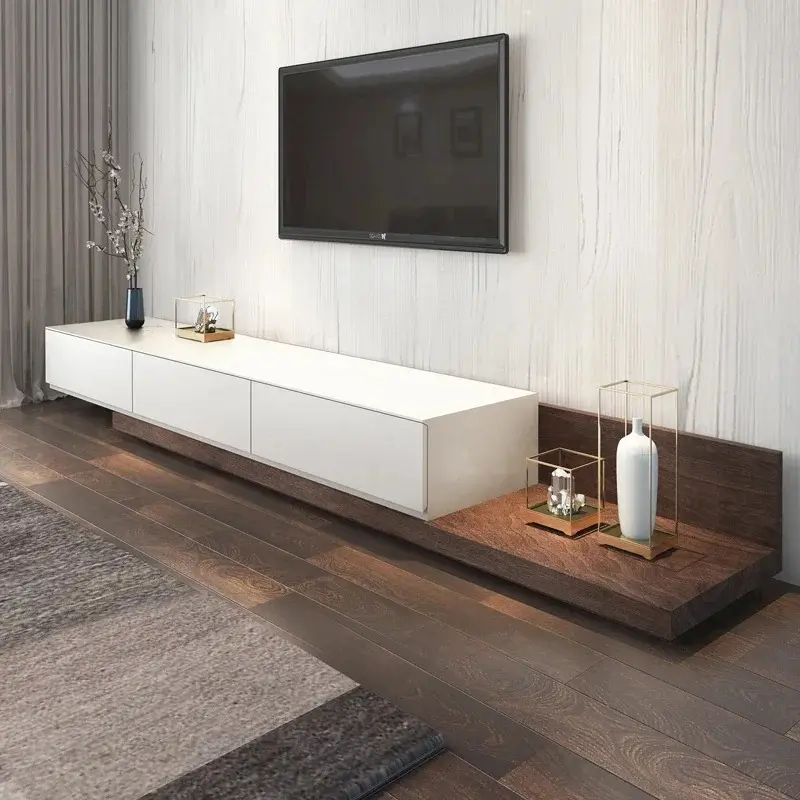 Simple Modern Nordic Tv Cabinet Storage Floor Wooden Drawer Stand Cabinet Shelf Home Mueble Para Televisor Living Room Furniture
