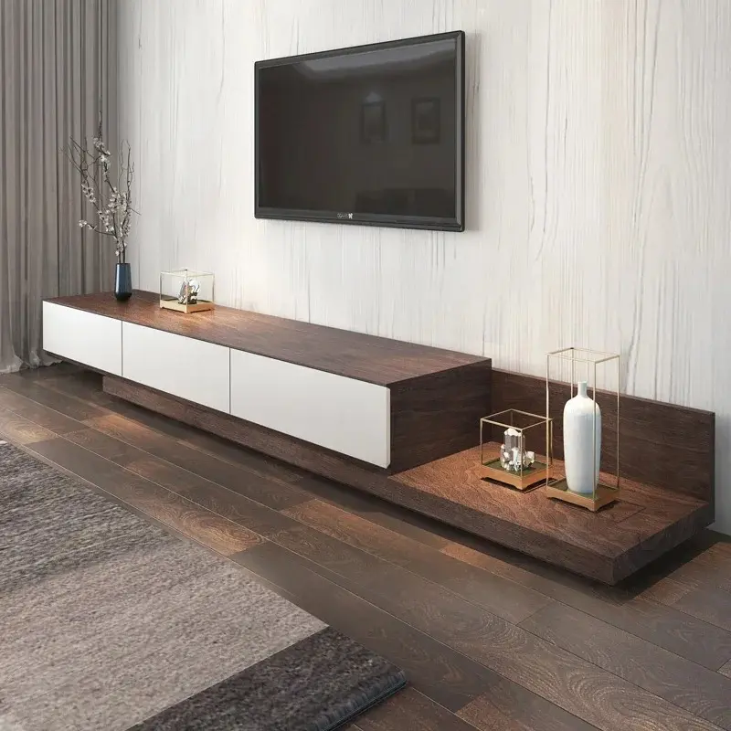 Simple Modern Nordic Tv Cabinet Storage Floor Wooden Drawer Stand Cabinet Shelf Home Mueble Para Televisor Living Room Furniture