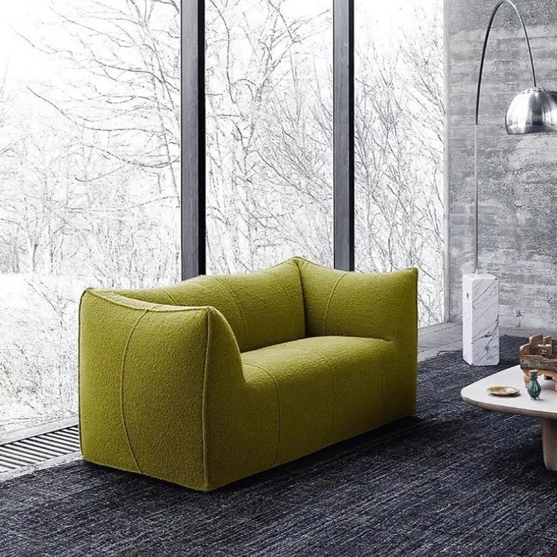 Designer Modern Italian Living Room Chairs Adults Simple Single Comfy Sofa Chair Lazy White Muebles Para El Hogar Furniture Home