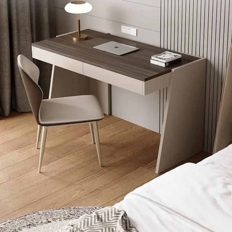 Designer Modern Wood Office Desks Storage Drawers Writing Standing Home Computer Desks Gaming Study Scrivania Office Furniture