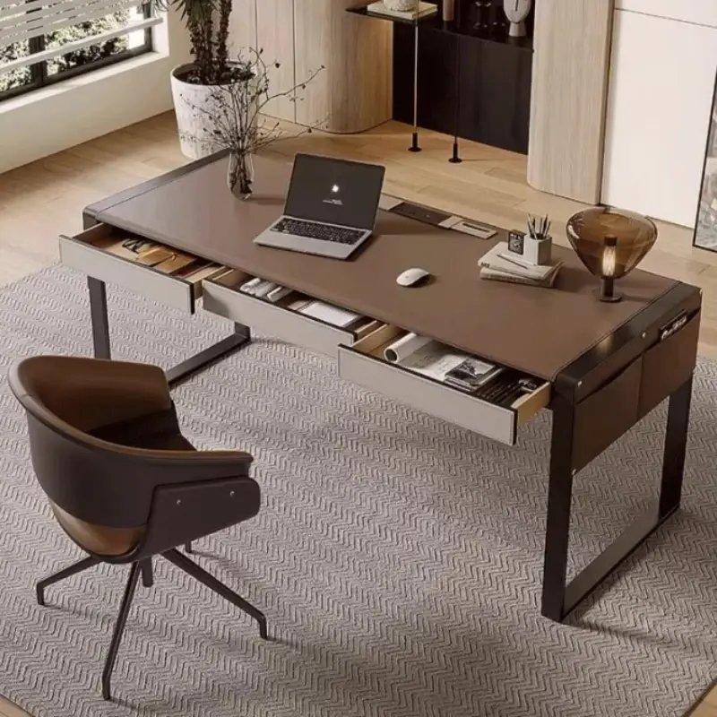 Organizer Standing Computer Tablet Laptop Monitor Home Executive Desk Study Gaming Escritorios De Computadora Office Furniture