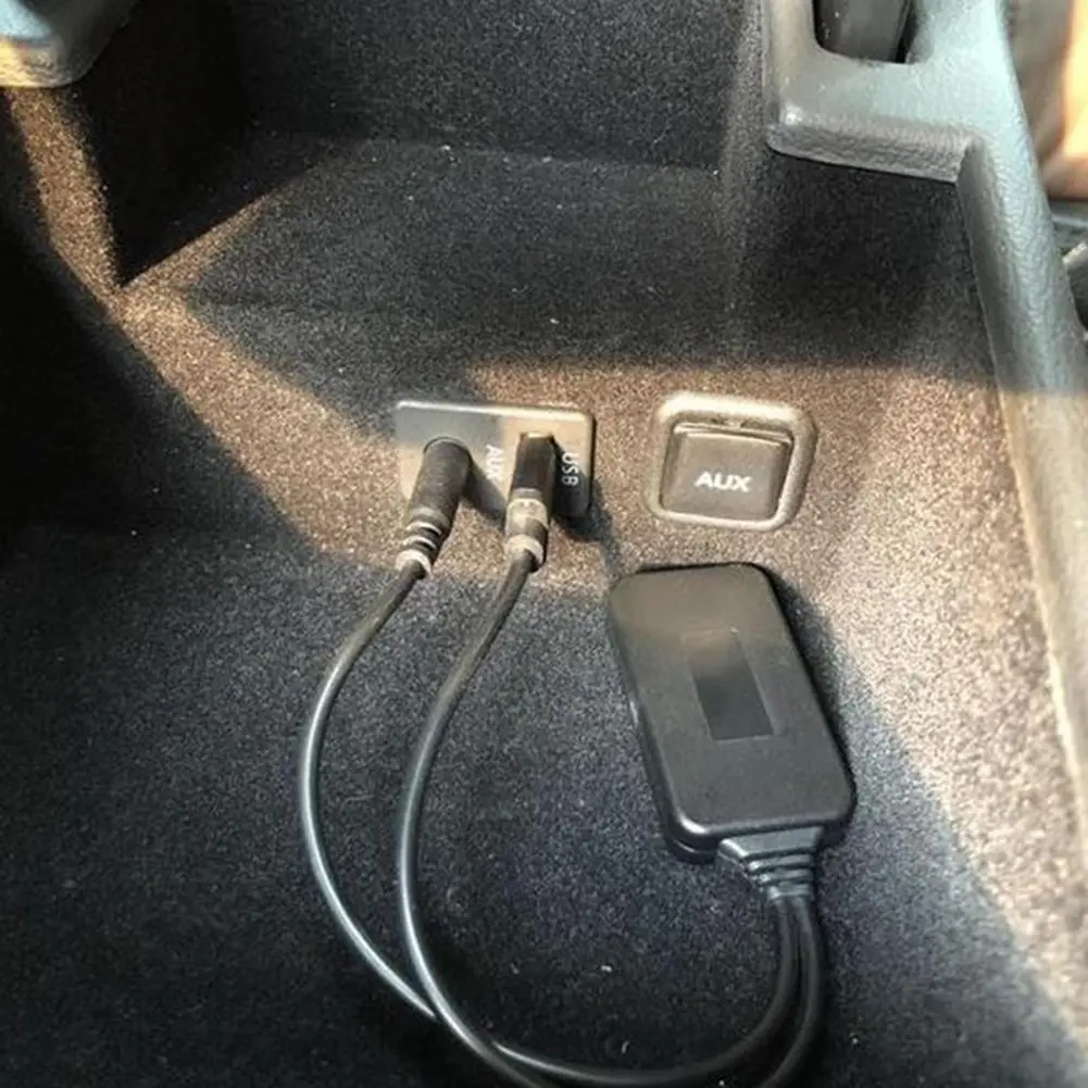 Bluetooth-compatible Radio Cable Adapter Universal Bluetooth-compatible Music Audio Receiver Adapter Auto Accessories