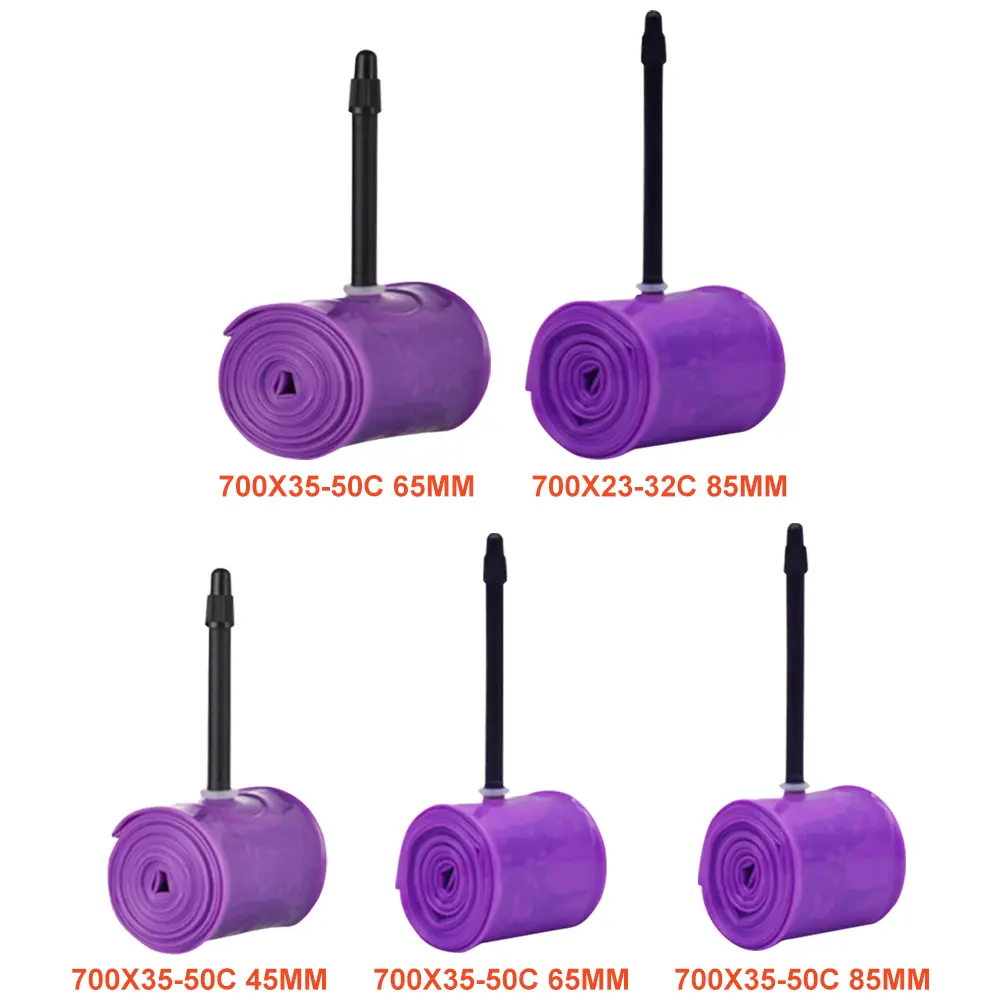 700C X 35-50C/23-32C TPU Inner Tubes with 45/65/85mm Length Presta Valve Bicycle Inner Tube Super Light Tube Bicycle Accessories
